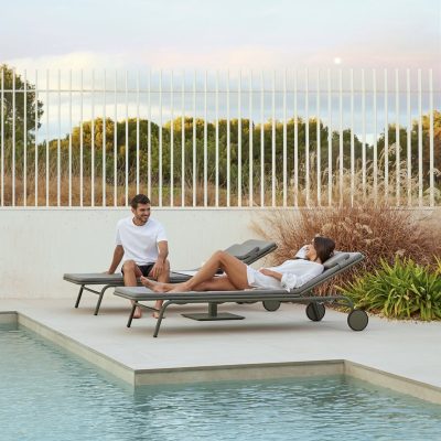 Jackson Interieur : Outdoor : Musola : chaise longue Mel